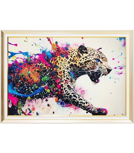 Amazon.co.jp: クリスタルアート フォントラ 43x63cm トラ 虎 風水